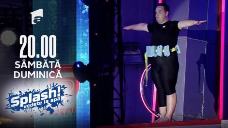 Splash! Vedete la apă, 28 august 2021. Răzvan Babană, săritură îndrăzneață de la 3 metri