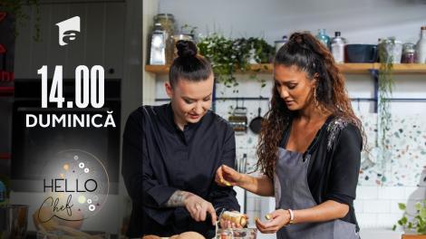 Hello Chef sezonul 2, 29 august 2021. Roxana Blenche şi Cream fac piure de păstârnac