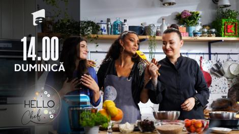 Hello Chef sezonul 2, 29 august 2021. Roxana Blenche şi Cream pregătesc un desert delicios - Cheescake vegan