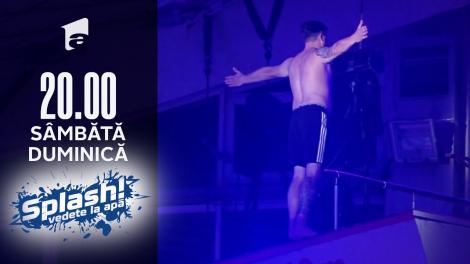 Splash! Vedete la apă, 29 august 2021. Cătălin Rizea, săritură spectaculoasă de la 10 metri