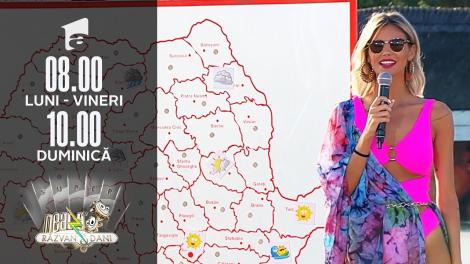 Super Neatza, 31 august 2021. Meteo cu Ramona Olaru: Bucureștenii au parte de soare