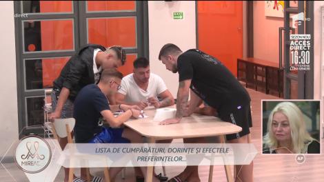 Mireasa Sezonul 4, 3 septembrie 2021. Prima lista de cumpărături naște discuție în casă: "Eu o să-mi calculez separat"