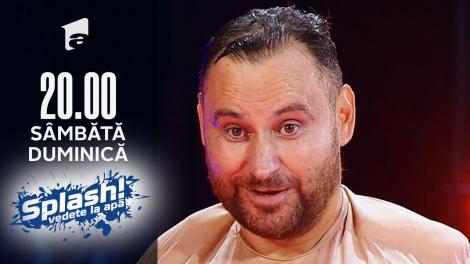 Splash! Vedete la apă, 4 septembrie 2021. Stelian Milu își doboară recordul personal. Actorul sare de la zece metri