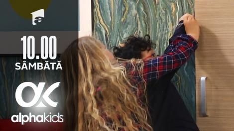 Alpha Kids, ediția 10, 4 septembrie 2021. Domenico şi Anais, în Camera Secretă! Ce au fost puşi să facă?