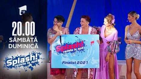 Splash! Vedete la apă, 5 septembrie 2021. Sandy Medini și Rikito Watanabe au câștigat a șasea ediție Splash! Vedete la apă