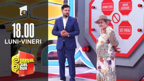 Preţul cel bun sezonul 1, 7 septembrie 2021: Emilia Sârbu a câștigat o mașină de spălat rufe