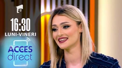 Acces Direct, 9 septembrie 2021. Georgiana Rotaru dă probă de asistentă tv
