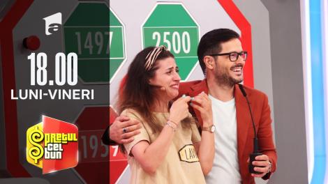 Preţul cel bun sezonul 1, 9 septembrie 2021: Lavinia Chițu a câștigat un super televizor
