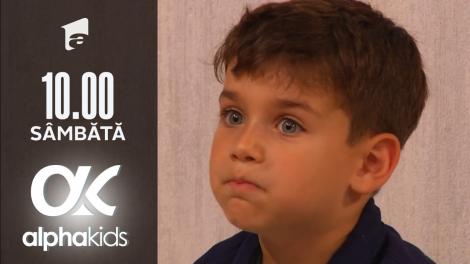 Alpha Kids, ediția 11, 11 septembrie 2021. Jonny şi David, în Camera Secretă!