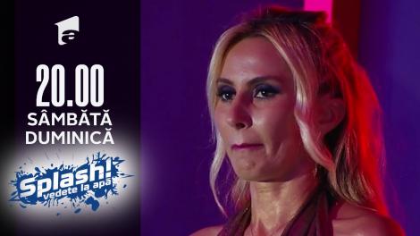 Splash! Vedete la apă, 11 septembrie 2021. Crina Abrudan, săritură de la 3 metri: Nu mi-e teamă de apă, dar am o problemă cu înălțimea