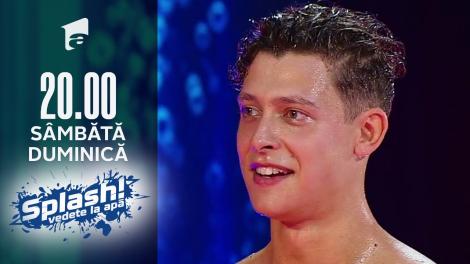 Splash! Vedete la apă, 11 septembrie 2021. Sebastian Seredinschi, săritură de la 5 metri