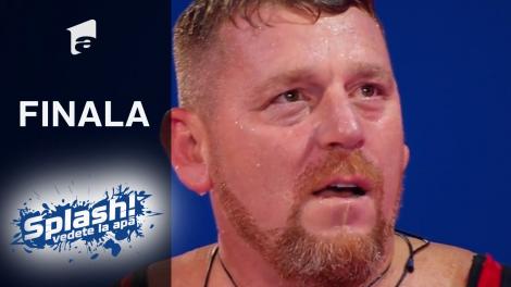 Splash! Vedete la apă, 12 septembrie 2021. Sonny Medini a sarit stând pe mâini de la 10 metri înălțime