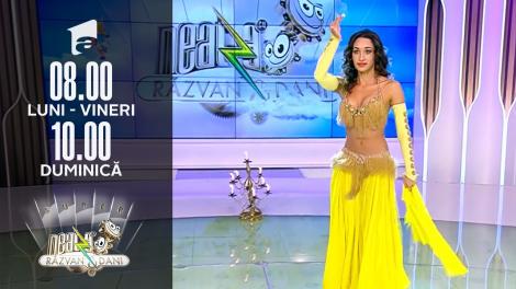 Super Neatza, 14 septembrie 2021. Natalia Duminică, regina dansului oriental, a făcut show în platoul matinalului