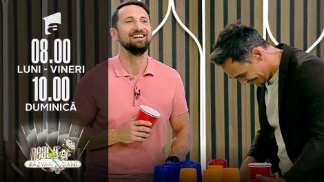 Super Neatza, 14 septembrie 2021. Matinalii au pus în scenă jocul ”paharelor”