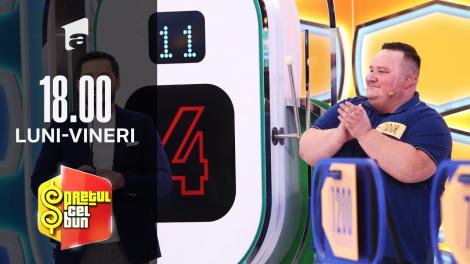 Preţul cel bun sezonul 1, 15 septembrie 2021. Tudor a câștigat un televizor, un laptop, un cuptor cu microunde și o oală