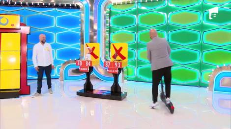 Preţul cel bun sezonul 1, 16 septembrie 2021. Andrei Ștefănescu a renunțat la rolul de prezentator pentru a face o tură cu trotineta