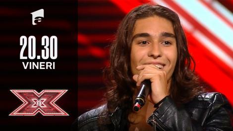 X Factor sezonul 10, 17 septembrie 2021: Petru Cristian Georoiu: Paul Anka - Put Your Head On My Shoulder