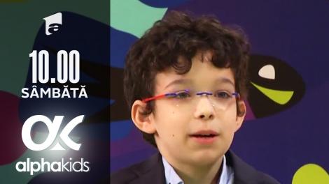 Alpha Kids, ediția 12, 18 septembrie 2021. De ce se merge în vacanța? Răspunsul copiilor: Fără copii ești mai liniștit