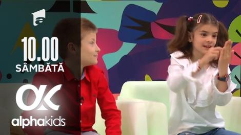 Alpha Kids, ediția 12, 18 septembrie 2021. Ce înseamnă minciuna? Răspunsul copiilor: Atunci când spui, Clara este cuminte!
