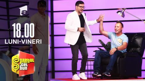 Preţul cel bun sezonul 1, 20 septembrie 2021. Florin a câștigat un fotoliu cu masaj