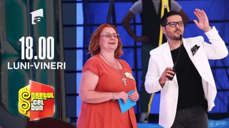 Preţul cel bun sezonul 1, 21 septembrie 2021. Liliana a câștigat o mie de lei, o placă de păr și o lanternă