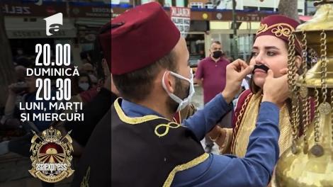 Asia Express sezonul 4, 22 septembrie 2021. Cum arată concurenții în costum tradițional otoman