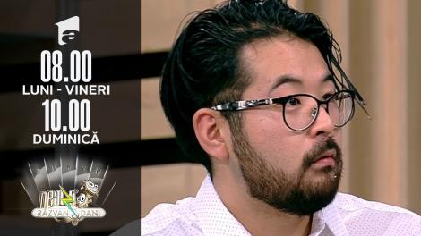 Super Neatza, 22 septembrie 2021. Rikito Watanabe învață să spargă semințe, în stil românesc