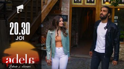 Adela sezonul 2, episodul 11, 23 septembrie 2021. Adela și Lucian, la plimbare pe străzile pietruite ale Sighișoarei