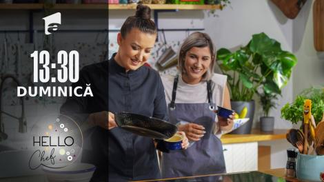 Hello Chef sezonul 2, 26 septembrie 2021. Roxana Blenche şi Adda pregătesc un desert delicios - Cremă de zahăr ars fără lactoză