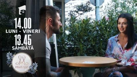 Mireasa Sezonul 4, 28 septembrie 2021. Amalia și Marius au ieșit la o întâlnire