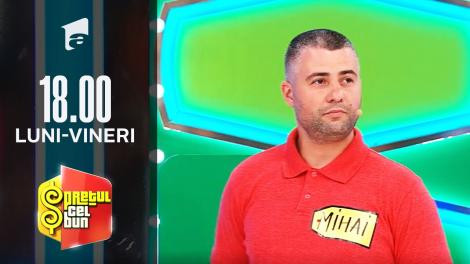 Preţul cel bun sezonul 1, 28 septembrie 2021. Mihai a pierdut 3000 de lei