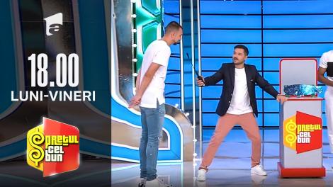 Preţul cel bun sezonul 1, 30 septembrie 2021. Liviu Vârciu a rămas fără cuvinte. Ce diferență de înălțime este între el și concurent