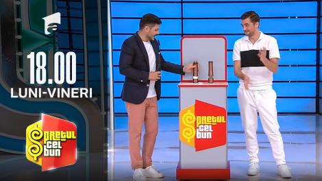 Preţul cel bun sezonul 1, 30 septembrie 2021. Liviu Vârciu a dat sarea pe jos. Ce a făcut prezentatorul emisiunii pentru a îndepărta orice superstiție: Ceartă!
