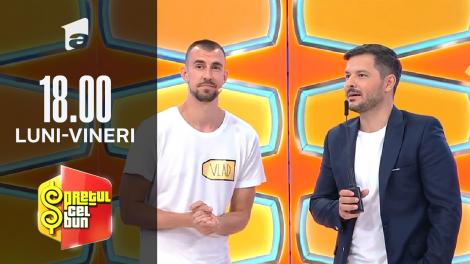 Preţul cel bun sezonul 1, 30 septembrie 2021. Vlad a câștigat o mașină de cusut, o bicicletă și o mașină de tocat