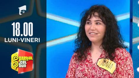 Preţul cel bun sezonul 1, 30 septembrie 2021. Ioana a câștigat un aspirator vertical, o tabletă și o bandă de mers