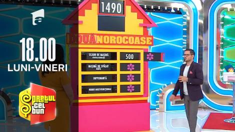 Preţul cel bun sezonul 1, 1 octombrie 2021. Ileana a câștigat un scaun de mașină, un robot multi funcțional, o imprimantă și o mașină de spălat rufe