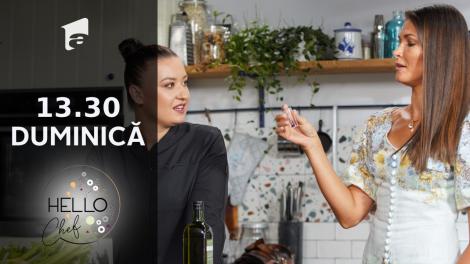 Hello Chef sezonul 2, 3 octombrie 2021. Roxana Blenche şi Alina Pușcaș prepară chifteluțe din pulpă de rață