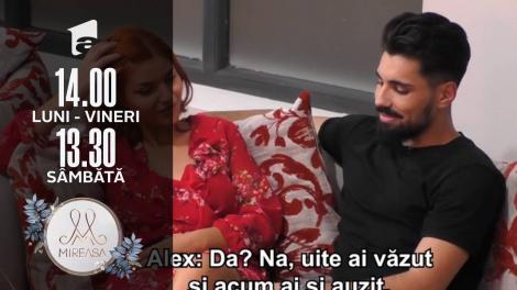 Mireasa Sezonul 4, 4 octombrie 2021. Ana și Alex, al treilea cuplu oficial din casă!