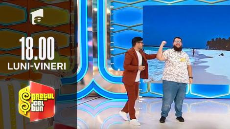 Preţul cel bun sezonul 1, 4 octombrie 2021. Răzvan a câștigat o vacanță în Republica Dominicană în valoare de 14.609 de lei!