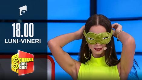 Preţul cel bun sezonul 1, 4 octombrie 2021. Reacția lui Liviu Vârciu când o vede pe Iuliana Luciu cu o mască de noapte cu ochi de broască!