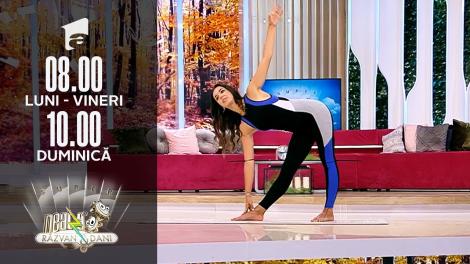 Super Neatza, 4 octombrie 2021. Exerciții de yoga pentru energie și vitalitate. Sfaturi de la Andreea Madlen Margescu