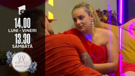 Mireasa Sezonul 4, 4 octombrie 2021. Maria, către Marius: Ești insensibil, trag de tine! Răspunsul concurentului: M-am sărutat cu Amalia!