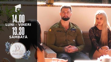 Mireasa Sezonul 4, 5 octombrie 2021. Marius, prins între Amalia și Maria!