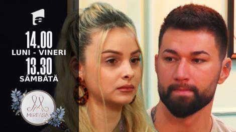 Mireasa Sezonul 4, 6 octombrie 2021. Maria și Marius s-au despărțit!