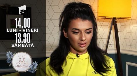 Mireasa Sezonul 4, 7 octombrie 2021. Amalia, o incursiune în trecutul amoros: Era gelos și agresiv