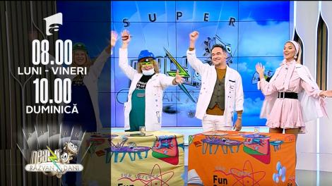 Super Neatza, 8 octombrie 2021. Cum să faci un electromagnet acasă. Profesorii Trăsniți, demonstrație în direct