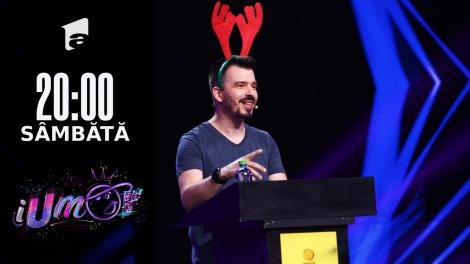 iUmor Sezonul 11, 9 octombrie 2021. Andrei Garici, super roast: Am câștigat doar pentru că sunt iubita lui Mihai Bendeac