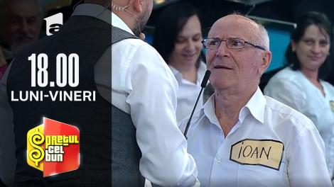 Preţul cel bun sezonul 1, 10 octombrie 2021. Ioan l-a surprins pe Andrei Ștefănescu