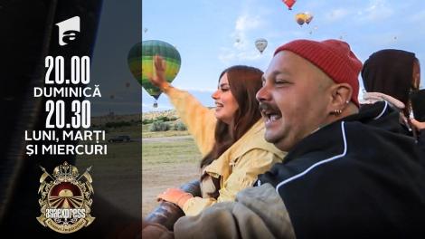 Asia Express sezonul 4, 12 octombrie 2021. Ce au pățit Zarug și Lorelei, în timp ce se balonul cu aer cald: Pa și pusi, pupici la neamuri!