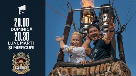 Asia Express sezonul 4, 12 octombrie 2021. Cine a câștigat jocul de amuletă. Au tăiat sfoara și au plutit cu balonul în aer!